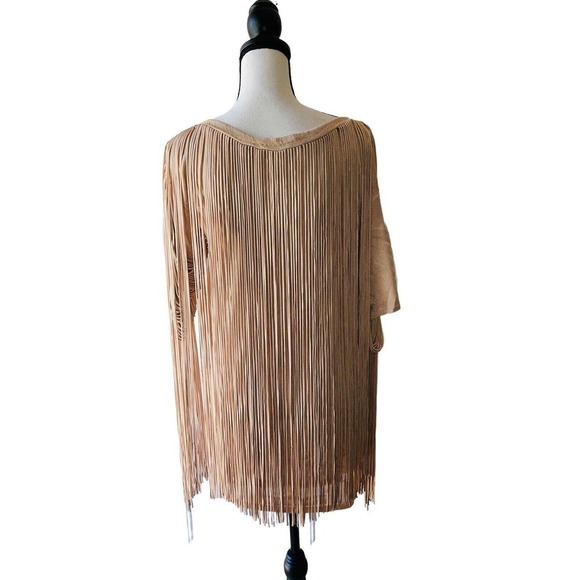 3.1 Phillip Lim Size XS Gold Fringe Lined Party Tunic Top - Picture 7 of 11